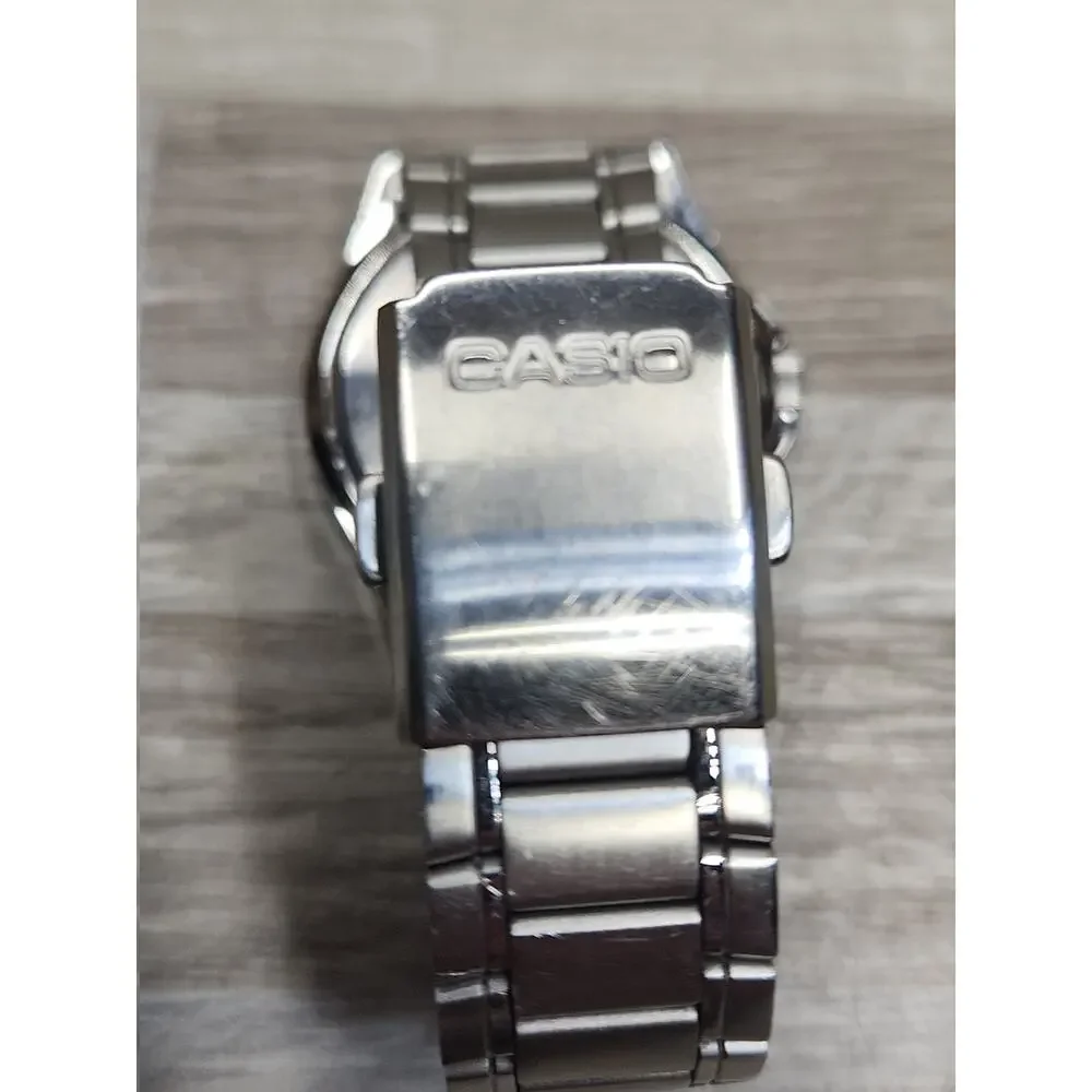 CASIO CLASSIC QUARTZ, 39MM, BLACK DIAL, Day/Date